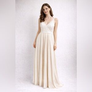 NWT Little Mistress Maternity lace top maxi 8 Dress